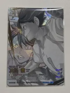 ハイキュー‼︎バボカ‼︎ 及川徹 頂P プロモカード 及川 岩泉