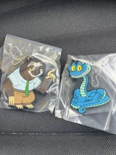 ズートピア2 フラッシュ・ゲイリー カプセルトイ ラバーキーホルダー