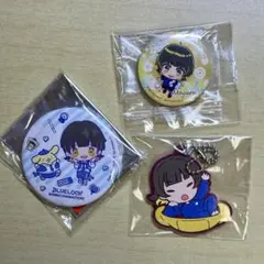 ブルーロック　蜂楽廻　セット　サンリオ　缶バッジ　ラバーストラップ　くら寿司