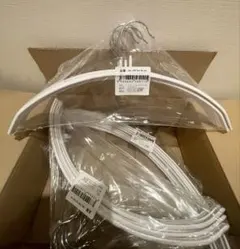 滑らないハンガー まとめ売り 20本 ホワイト 白