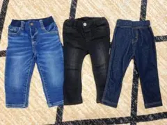 デニムパンツ 3点セット