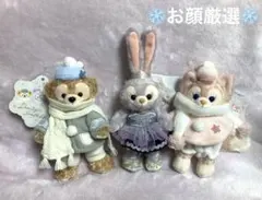 TDS限定♡ダッフィー&フレンズ♡ダンシングスノーフレークス〜ぬいば3点セット
