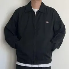 90s USA企画 Dickies アイゼンハワージャケット ブラック M