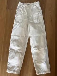 美品　マウジー　白パンツ