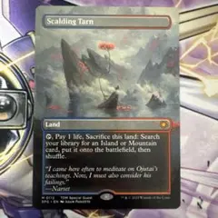 MTG ボーダーレス 沸騰する小湖　英語非Foil