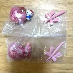バルーンポップチャーム&グミ　キティ　マイメロ　2種セット