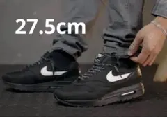 ナイキ　エアマックス1 ブラックホワイト　27.5cm