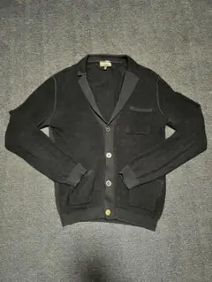 EMPORIO ARMANI ネイビー　ニット　カーディガン Mサイズ