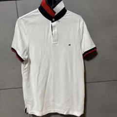 TOMMY HILFIGER ホワイト ポロシャツ S