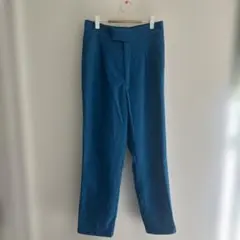 レディース テーパードパンツ MブルーAZUL