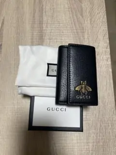 GUCCI アニマリエ ビー キーケース 6連 ブラック