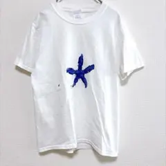 ポートアンドカンパニー プリント クルーネック 半袖 無地 Tシャツ 白 綿