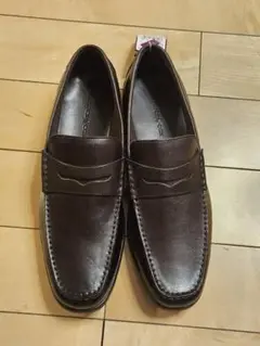 PATRICK COX 本革 ローファー メンズ 茶色 28cm