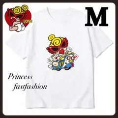【M／ホワイト】ヒステリックミニ 半袖Tシャツ 綿100%