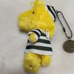 ウッドストック キーホルダー ストライプ