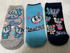 エンジェルブルー ソックス 3足セット 靴下