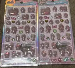 モンチッチ うるちゅるPOPSEAL ポップシール 2枚セット