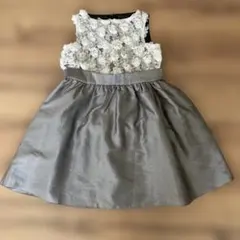 CatherineCottageフォーマルドレス 白とシルバー120