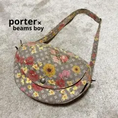 PORTER × BEAMS BOY モノグラム ショルダーバッグ 花柄 限定のサムネイル