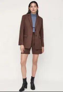 SLY /ジャケット /セットアップ /ブラウン /美品