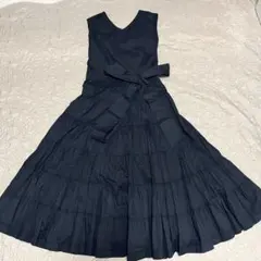 未使用MISCH MASCH前後2wayワンピースブラックM新品タグ付き