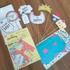 パーティー用飾りセット バースデー