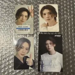 ATEEZ Ashes to Light ヨサン　トレカ＆ステッカー