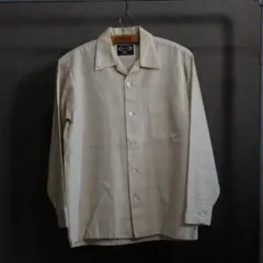 60’s LOWTON L/S shirt 開襟チェック柄　M