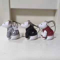 【非売品】ソフトバンク お父さん ボスジャン ストラップ ３種セット