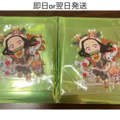 鬼滅の刃 2025 クリスマス ランダム アクリルスタンドB 竈門禰豆子 2点