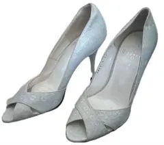 boutique osaki オープントゥパンプス