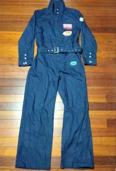 BETTY'S BLUE オールインワン　ツナギ　ネイビー