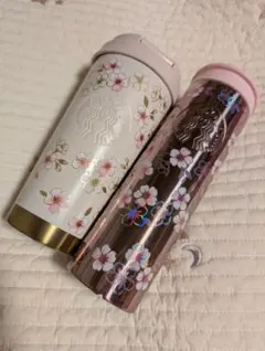 スタバ【新品】ステンレスTOGOボトル&ステンレスボトルメタリックライトピンク