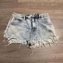 SHEIN ダメージ デニム S