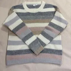 GAP ストライプ クルーネックニット XS