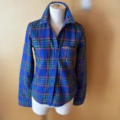 HOLLISTER ホリスター　チェック柄長袖ネルシャツ