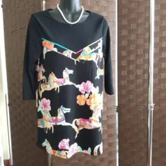 新品同様　LEONARD レオナール　洗える　ストレッチ　チュニック　44 2025年最新】LEONARD レディース チュニックの人気アイテム