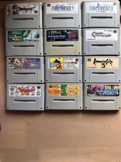 スーパーファミコンソフト　まとめ売り　12本