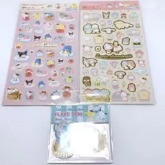 サンリオキャラクターズ シールセット　キティ　クロミ　ポチャッコ　シナモン