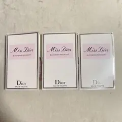 Dior ミスディオール　ブルーミングブーケ　ミニサイズ　3個セット