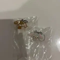 ゆるっとめじるしアクセサリー２個セット