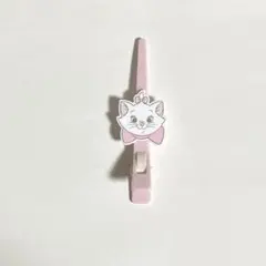 【中古品】ディズニー　おしゃれキャット　マリーちゃん　ロングヘアクリップ　TDR