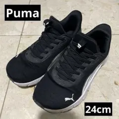 Puma EASE IN ハンズフリー　ブラック スニーカー　ジュニア
