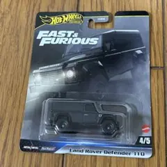 Hot Wheels ワイルドスピード Land Rover Defenderのサムネイル