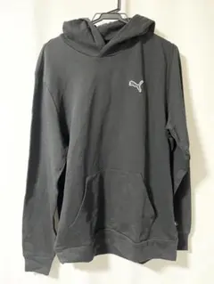 最終値下げ　プーマ　ブラックパーカー　XLサイズ　スウェット　黒