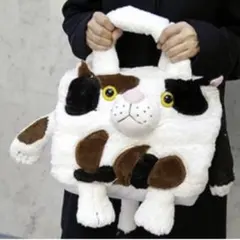 【美品】ルートート　三毛猫バック　猫バック　トートバックのサムネイル