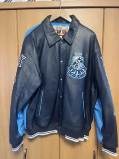 新品同様】 那須川天心着用 AVIREX バーシティジャケット ラムレザー L
