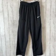 と*す様 ナイキNIKE 黒ブラック ナイロンパンツ 伸縮タイプ サイズM