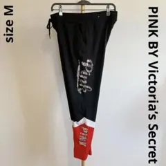 PINK 조거 팬츠 스팽글 로고 블랙 레드 VS 스웨트