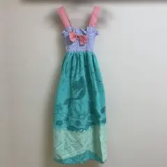 リトルマーメイド アリエル タオルドレス ワンピース ディズニー タオル